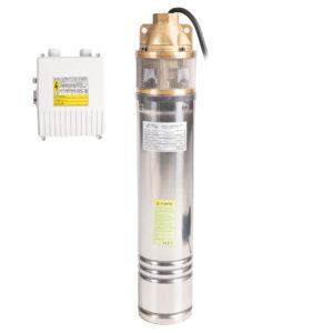 Pompa de apa submersibila 4SKM/100, 0.75 kW, 60 m inaltime refulare, 30 m adancime aspiratie, 3000 l/h, refulare 1", bobinaj cupru - COBI SMART®
