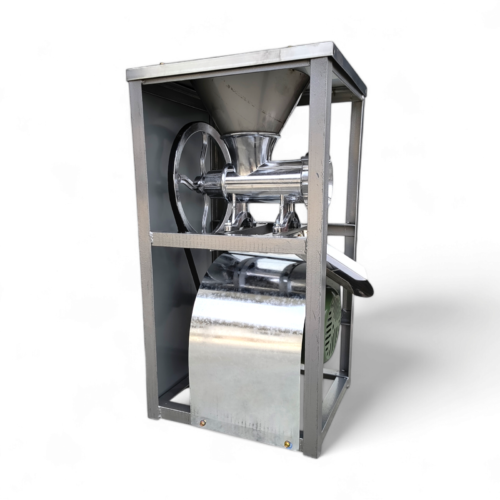 Masina de tocat carne electrica Nr.32, motor 2.2 kW, 1400 rpm, aluminiu, palnie si masa - COBI SMART® - imagine 3