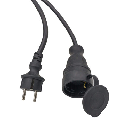 Cablu prelungitor 3x2.5 mm², 20 m, cu conductor cupru, stecher si cupla cu protectie - COBI SMART® - imagine 2