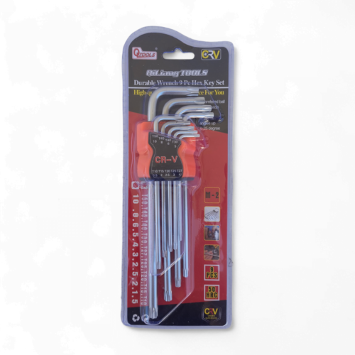 Set imbus stelar lung, 9 piese, tip L, pentru suruburi torx – COBI SMART® - imagine 2