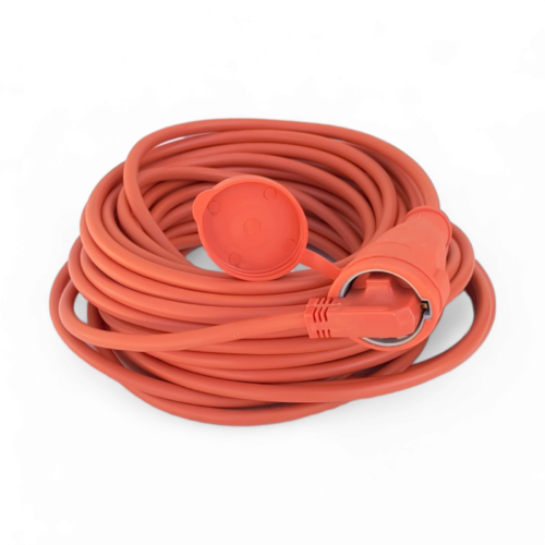 Cablu prelungitor 3x2.5 mm², 15 m, cu conductor cupru, stecher si cupla cu protectie - COBI SMART® - imagine 11