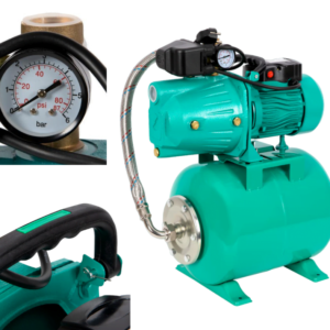 Hidrofor Autojet, model 100A, 24 L, 1.5 KW, 65 l/min, H refulare 42 m, absorbtie 9 m, motor 100% cupru - COBI SMART®