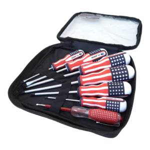 Trusa 7 surubelnite Profesionale AMERICA, varfuri magnetice, maner ergonomic – COBI SMART®