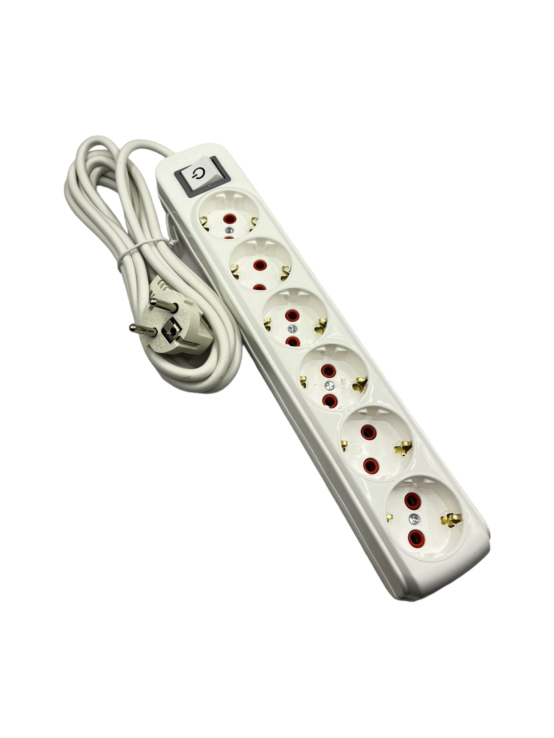 Cablu prelungitor 5 m, 6 prize, cu buton on/off - COBI SMART® Cablu prelungitor 5 m, 6 prize, cu buton on/off - COBI SMART® - imagine 2