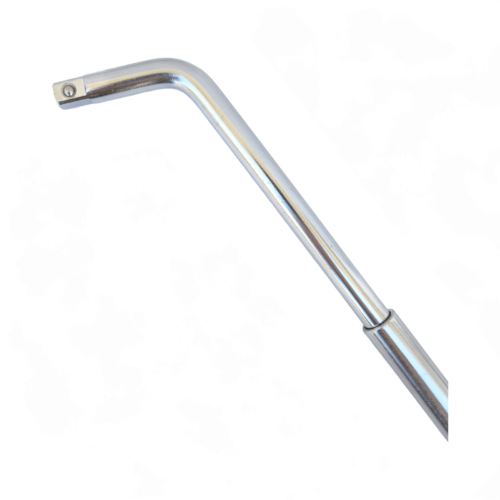 Cheie telescopica tip L roti, 17/19/21/23 mm, lungime max 52 cm, 4 capete incluse, maner cauciucat antialunecare - COBI SMART® - imagine 6