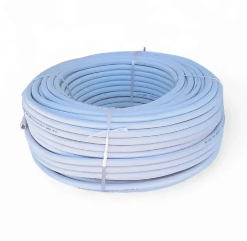 Cablu electric 5x6 mm², 50 m, MYYM - HO5VV-F, Alb - COBI SMART® - Stoc limitat