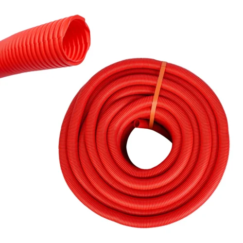 Tub copex flexibil, diametru 20 mm, 100 m, ignifug, portocaliu, polietilena - COBI SMART® - imagine 5