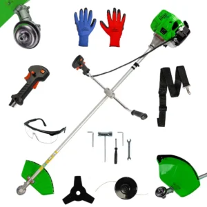 Motocoasa pe benzina GREEN, 3.8 kW, 2 timpi, 52 cm³, pachet complet - COBI SMART®