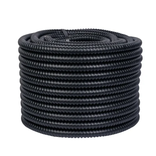 Tub copex flexibil, diametru 26 mm, 25 m, metalic cu invelis PVC, negru - COBI SMART® - imagine 4