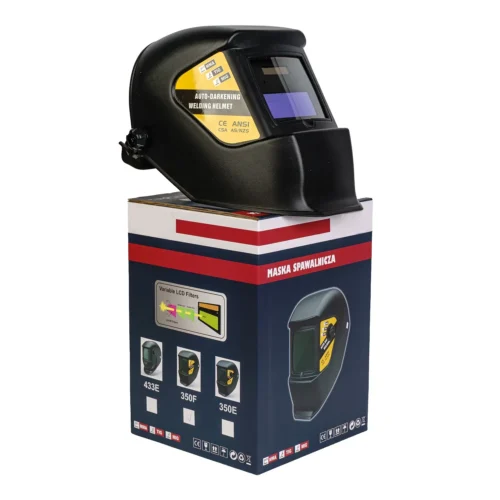 Masca sudura automata cu cristale lichide, model 350F, reglaj sensibilitate si intarziere – COBI SMART® - imagine 3