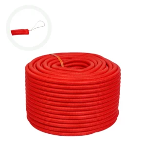 Tub copex flexibil COBI SMART®, diametru 25 mm, lungime 50 m, ignifug, portocaliu, cu fir de tragere, polietilena