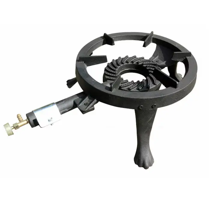 Pachet complet Arzator rotund, fonta, pentru exterior si interior, include arzator cu clapeta, parlitor, ceas butelie, colier furtun gaz, furtun gaz 2 m - COBI SMART® Pachet complet Arzator rotund, fonta, pentru exterior si interior, include arzator cu clapeta, parlitor, ceas butelie, colier furtun gaz, furtun gaz 2 m - COBI SMART® - imagine 2