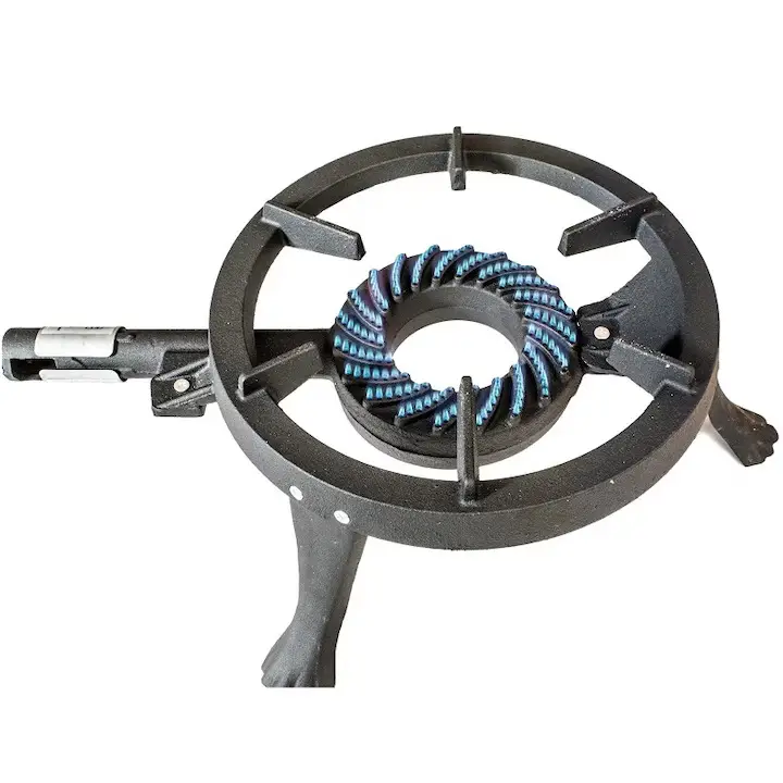Pachet complet Arzator rotund, fonta, pentru exterior si interior, include arzator cu clapeta, parlitor, ceas butelie, colier furtun gaz, furtun gaz 2 m - COBI SMART® Pachet complet Arzator rotund, fonta, pentru exterior si interior, include arzator cu clapeta, parlitor, ceas butelie, colier furtun gaz, furtun gaz 2 m - COBI SMART® - imagine 3