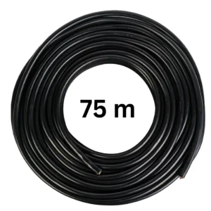 Cablu electric 2x2.5 mm², 75 m, negru - COBI SMART® - Stoc limitat