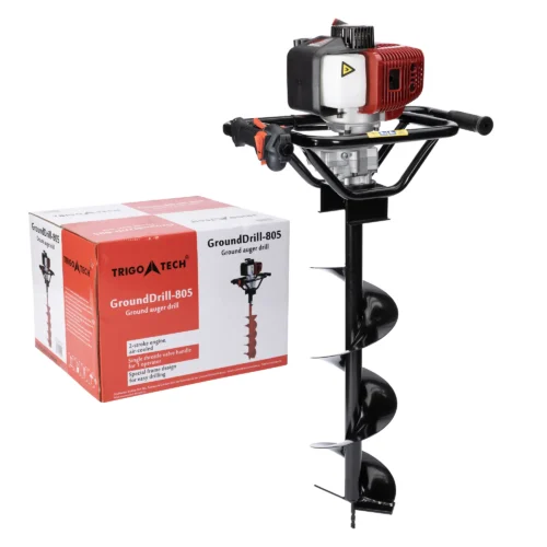 Set Motoburghiu Foreza Trigo Tech, 2.5CP, motor 1.5kW, burghiu 200x800mm - COBI SMART® - imagine 6