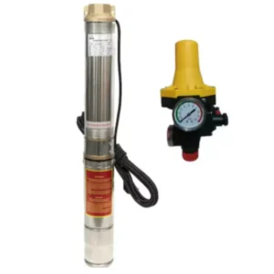 Set 2 accesorii pompa apa submersibila 100QJD, 1100 W, 2850 rpm, prescontrol 10 Bar, 1 Tol - COBI SMART®