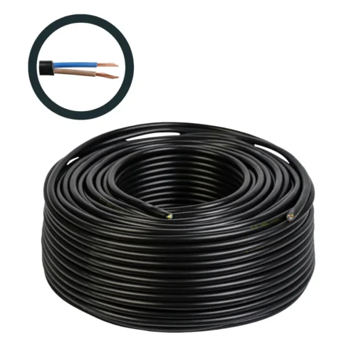 Cablu electric 2x1.5 mm², 100 m, negru - COBI SMART®