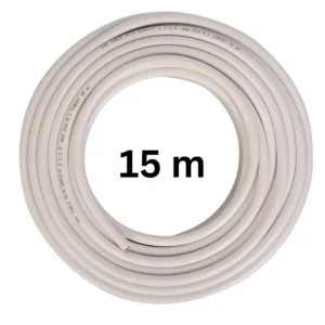 Cablu electric Premium 3x16 mm², 15 m, alb, MYYM / H05VV-F - COBI SMART® - Stoc limitat