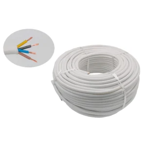Cablu electric 4x2.5 mm², 100 m, alb, MYYM / H05VV-F - COBI SMART®
