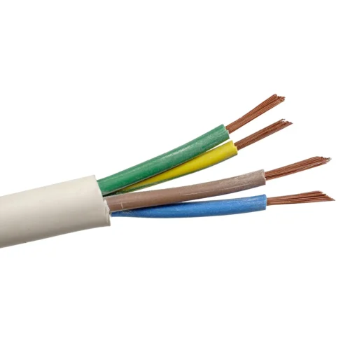 Cablu electric Premium 4x2.5 mm², 100 m, alb, MYYM / H05VV-F - COBI SMART® - imagine 2
