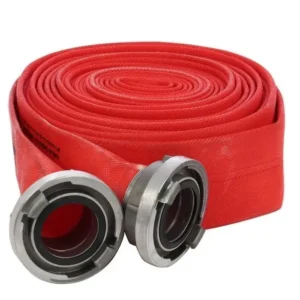 Furtun pompier profesional, 30 m, 2 inch, diametru 50 mm, ROSU, capete incluse - COBI SMART®