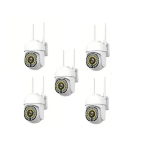 Set 5 Camere De Supraveghere, Wifi IP, Rotatie 355 Grade,2MP, Full HD Model 8161QJ - COBI SMART®