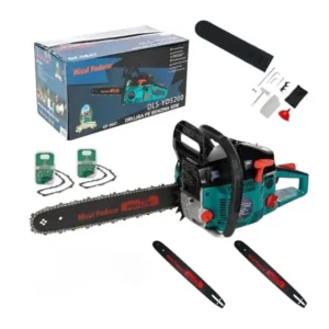 Drujba pe benzina Micul Padurar 5200 Professional, 2 Kw, 2.72 CP, include 2 lame, 2 lanturi