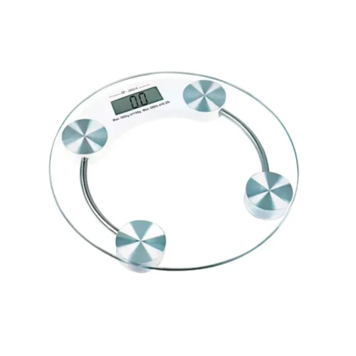 Cantar de persoane, rotund, 150 kg, design compact, afisaj clar - COBI SMART®