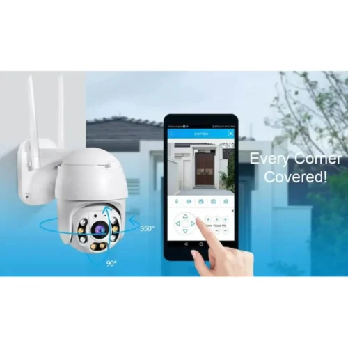 Set 5 camere de supraveghere Wi-Fi IP JT-8160, rotatie 355°, Full HD 2MP - COBI SMART® - imagine 10
