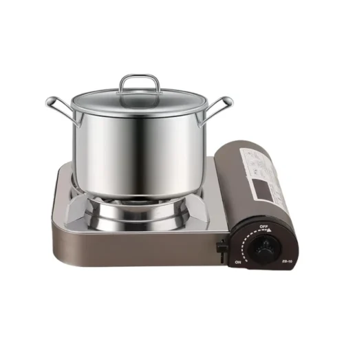 Aragaz camping cu un ochi, 2300 W, consum 150 g/h, aprindere piezoelectrica, 30x24x8 cm - COBI SMART® - imagine 4