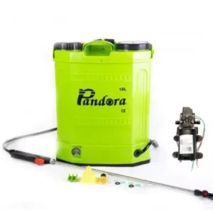 Pachet pompa de stropit electrica Pandora, 16 L, acumulator, regulator presiune, include pompa electrica de presiune de rezerva cu colier - COBI SMART®