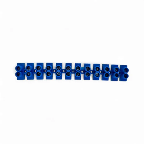 SET 100 Cleme sir cablu electric Nr1, 2.5–4 mm², culoare albastra, pentru conectare conductori, montaj rapid si sigur - COBI SMART® - imagine 2