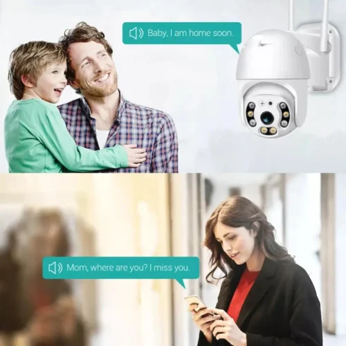 Set 5 camere de supraveghere Wi-Fi IP JT-8160, rotatie 355°, Full HD 2MP - COBI SMART® - imagine 9