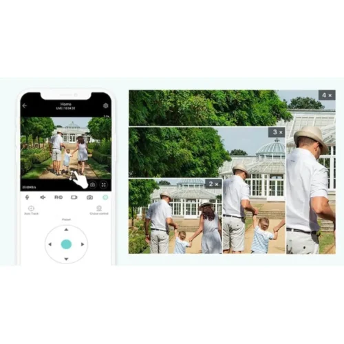 Set 5 camere de supraveghere Wi-Fi IP JT-8160, rotatie 355°, Full HD 2MP - COBI SMART® - imagine 8