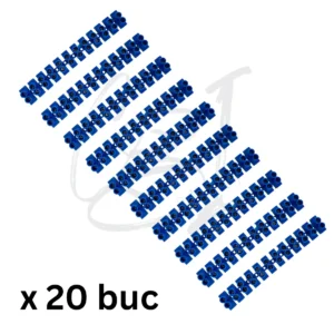 SET 20 Cleme sir cablu electric Nr1, 2.5–4 mm², culoare albastra, pentru conectare conductori, montaj rapid si sigur - COBI SMART®