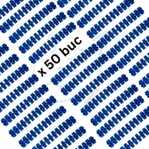 SET 50 Cleme sir cablu electric Nr1, 2.5–4 mm², culoare albastra, pentru conectare conductori, montaj rapid si sigur - COBI SMART®