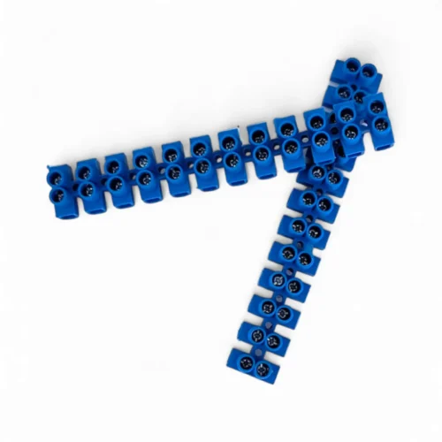 SET 100 Cleme sir cablu electric Nr1, 2.5–4 mm², culoare albastra, pentru conectare conductori, montaj rapid si sigur - COBI SMART® - imagine 5