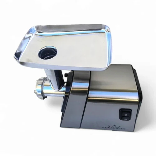 Masina de tocat carne MGG-081, 1600 W, 3 site, carnati, chiftele, functia revers, motor cupru - COBI SMART® - imagine 4