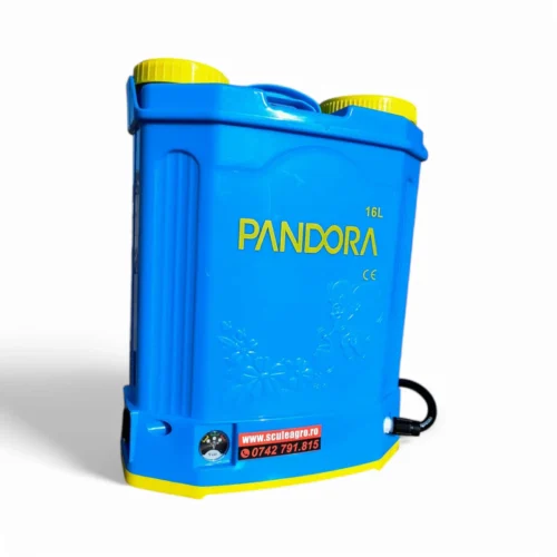 Pachet pompa de stropit electrica Pandora, 16 L, regulator presiune, acumulator 8 Ah, include atomizor 80 W - COBI SMART® - imagine 6