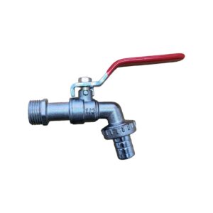 Robinet 1/2 dublu serviciu, maneta rosie - COBI SMART®