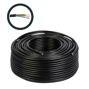 Cablu electric 3x2.5 mm², 100 m, negru - COBI SMART®