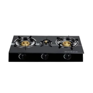 Aragaz portabil 3 ochiuri, sticla termorezistenta, aprindere piezo-electric - COBI SMART®