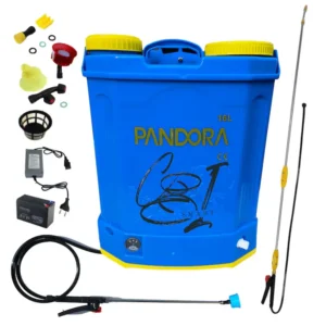 Pachet pompa de stropit electrica Pandora, 16 L, acumulator, regulator presiune, include tija extensibila din inox, 3 m - COBI SMART®