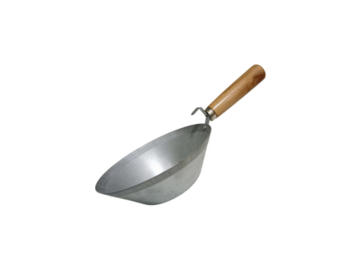 Cancioc zincat pentru tencuit, cu maner din lemn, 30x15 cm - COBI SMART® - imagine 2