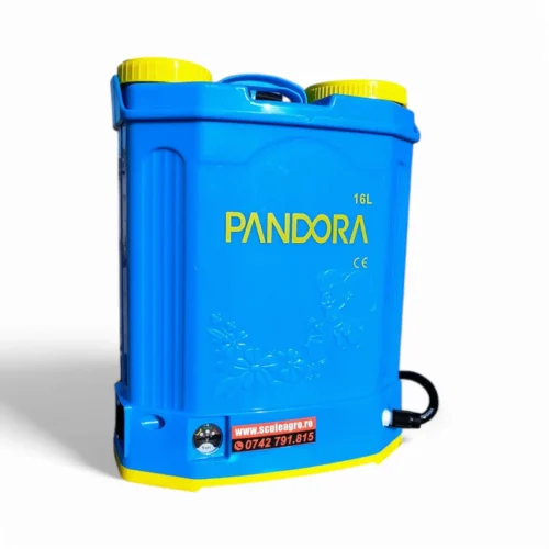 Pachet pompa de stropit electrica Pandora, 16 L, regulator presiune, acumulator 8 Ah, include atomizor 80 W - COBI SMART® - imagine 4