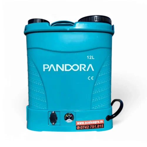 Lichidare de stoc - Pachet pompa de stropit electrica Pandora, 12 L, acumulator, regulator presiune, include atomizor electric 80 W - COBI SMART® - imagine 2