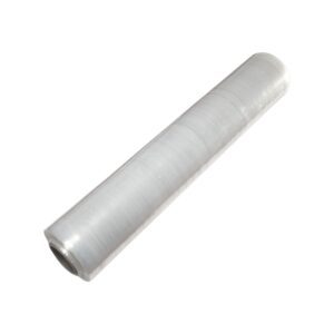 Folie stretch manuala, 50 cm, 3 kg net/ rola, lungime 300 m, grosime 20 microni, folie transparenta pentru ambalat paleti - COBI SMART®