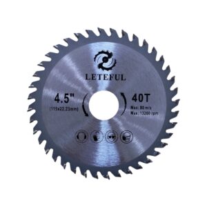 Disc cu vidia pentru lemn, 115x22.2 mm, 40 dinti - COBI SMART®