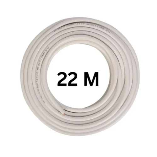 Cablu electric Premium 2x10 mm², 22 m, MYYM / H05VV-F - COBI SMART® - Stoc limitat