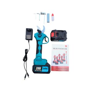 Foarfeca de crengi, 2 acumulatori 24V, taiere rapida, lama otel inoxidabil - COBI SMART®